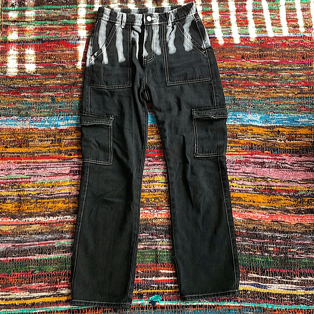 ✨Black cargo pants✨